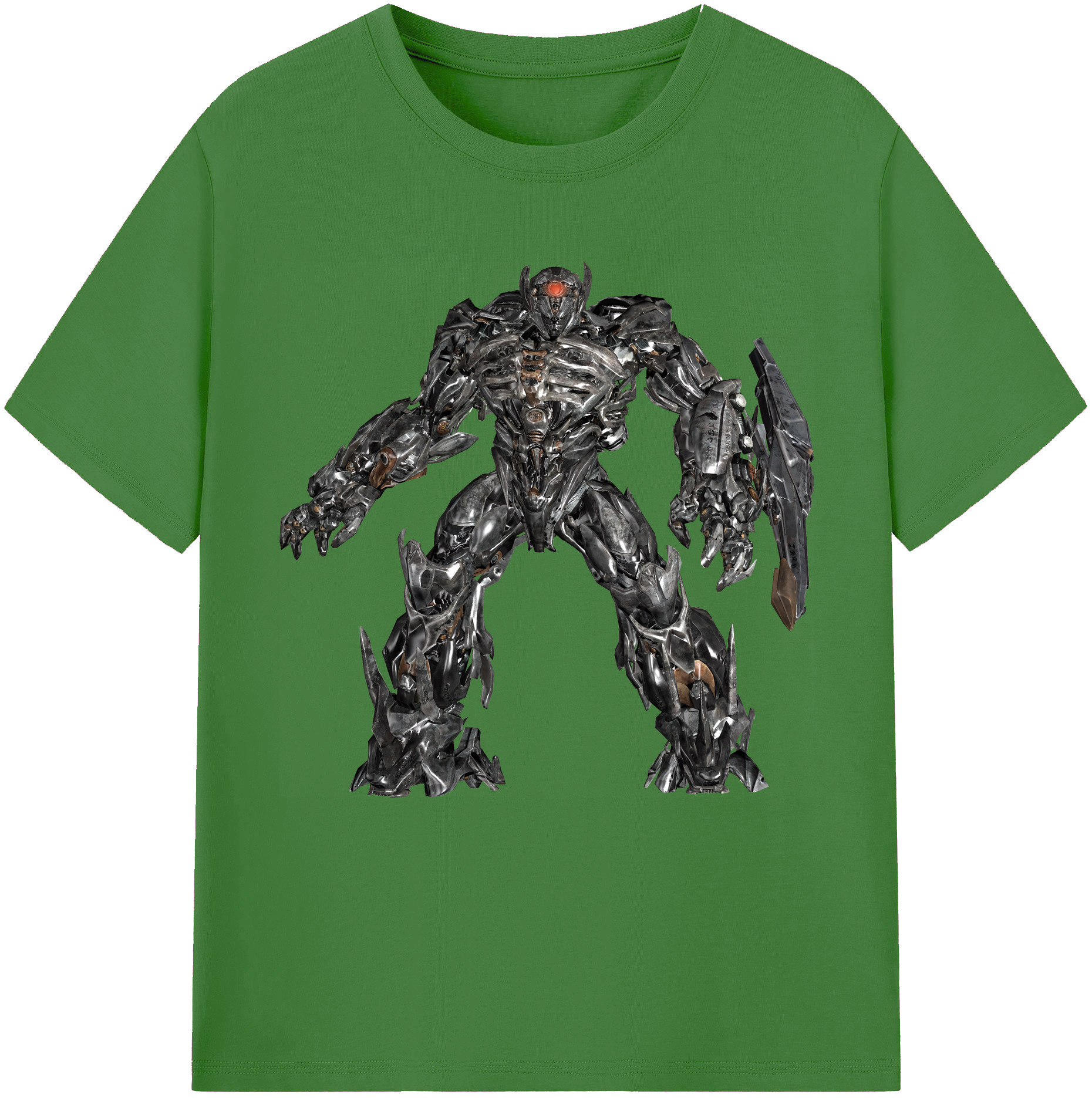 （画像用） Transformers トランスフォーマー レディースカジュアルプリントTシャツ（綿100％）
